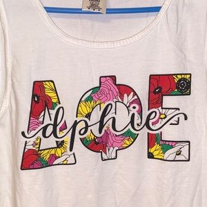 Delta Phi Epsilon Floral Tank Top